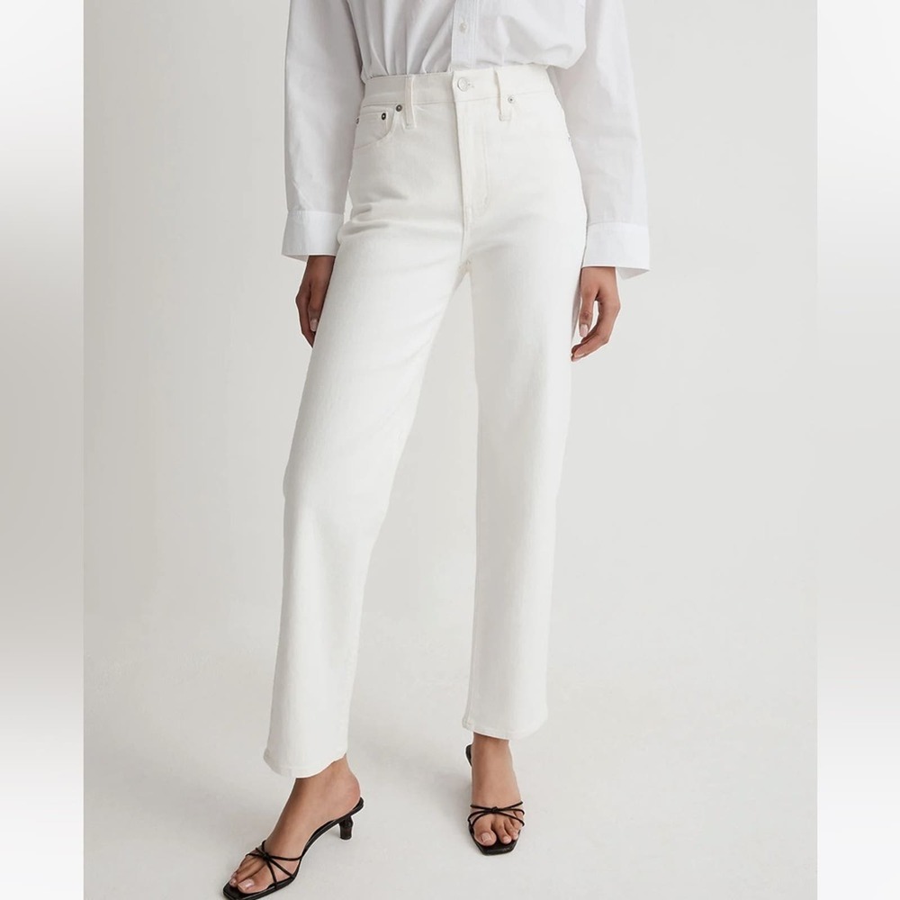 Madewell The Perfect Vintage Jean Tile White 30 NWT